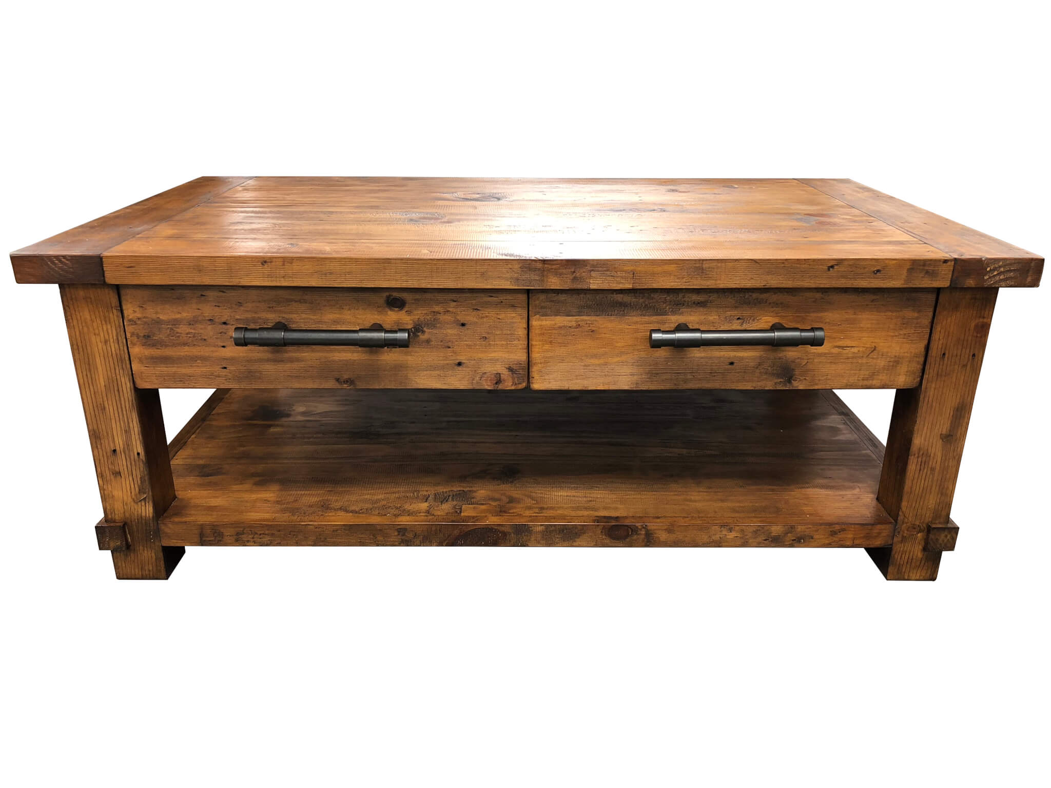 Farmhouse Rustic Coffee Table Lounge Living