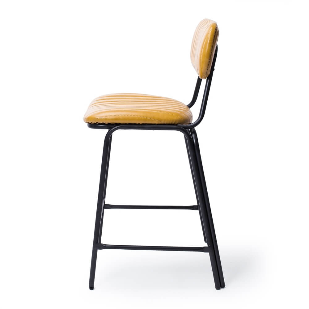 Dawson Vintage Camel Bar Stool Lounge Living Dawson Vintage Camel Bar Stool