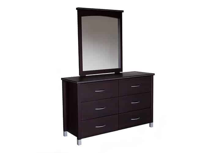 Veniece 6 Drawer Dresser Mirror Lounge Living